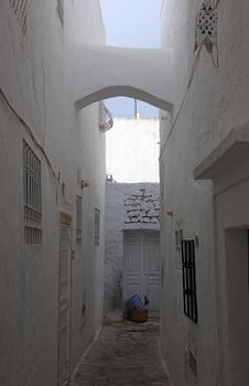 Door in tunisian city Hammamet