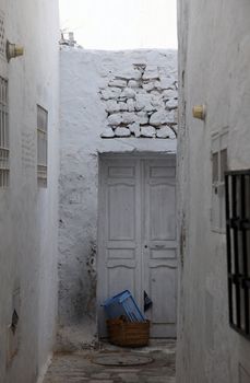 Door in tunisian city Hammamet