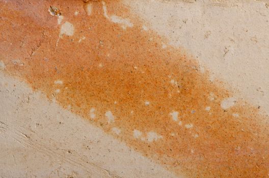 Orange brick texture abstarct pattern background.