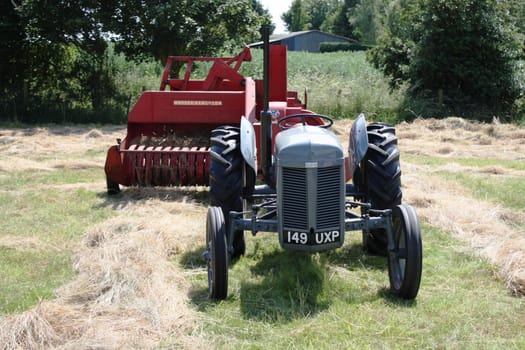 Little grey fergie tractor