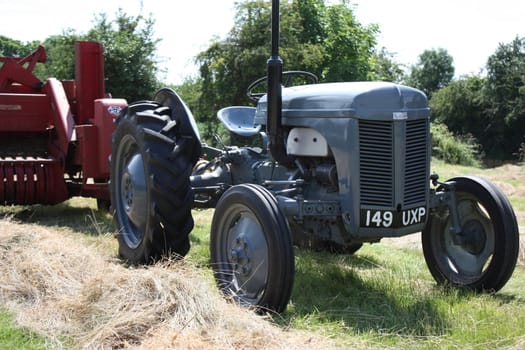 Little grey fergie tractor