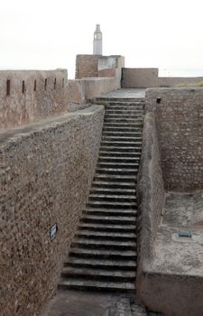 Castle in the medina of Hammamet, Tunisia