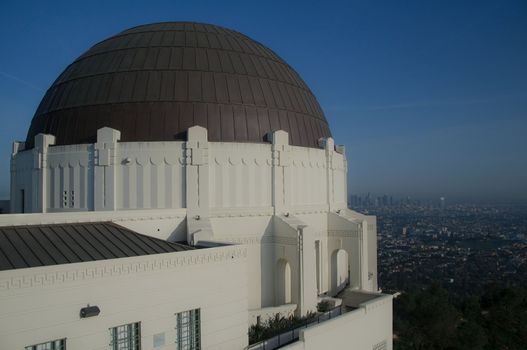 Sundown at the Griffith Observatorium in Los Angeles