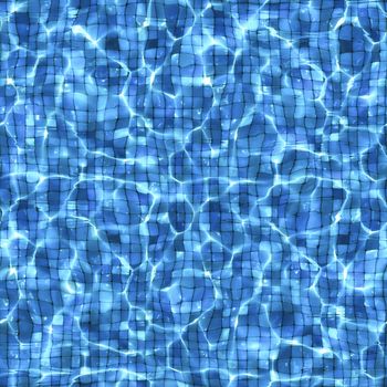 An image of a beautiful blue pool water background