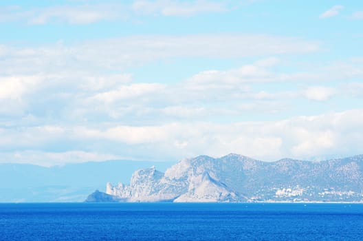 beautiful  sea and blue sky