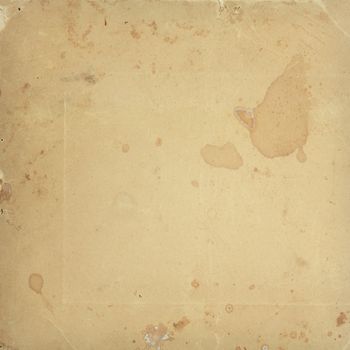 Photo of old stained paper.