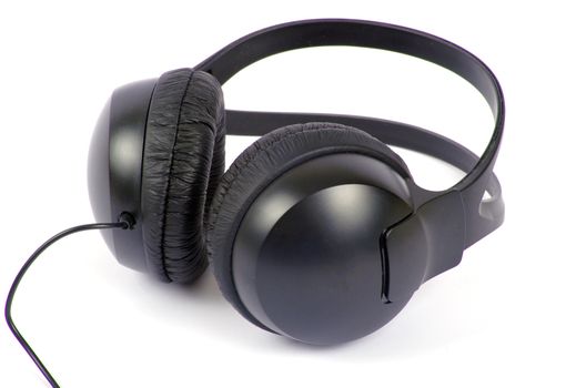 headphones isolated on a white