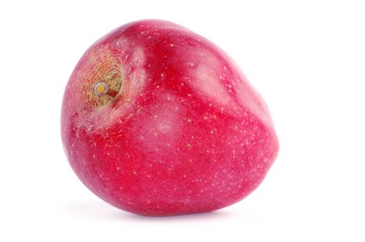 fresh apples isolated on a white