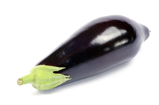 aubergine isolated on white background
