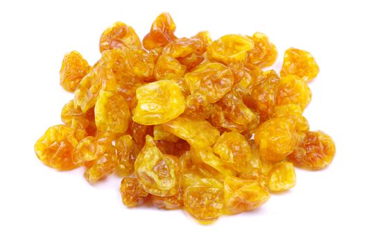 dried fruit isolated on a white background