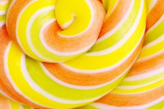 Close up of colorful candy