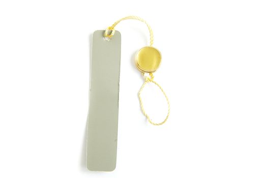 Blank tag isolated on a white backgrounds