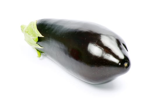 aubergine isolated on white background