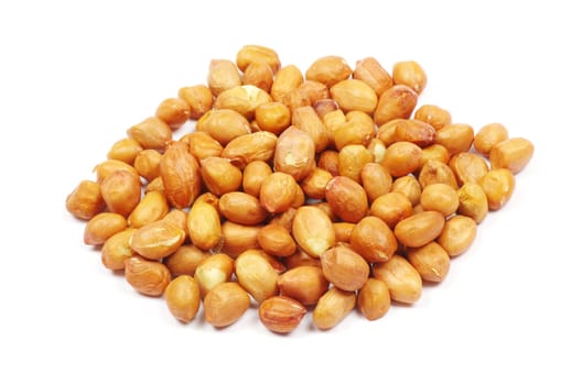 peanuts isolated on white background