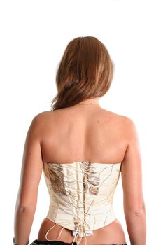 corset fetishes back slim abstract lingerie women