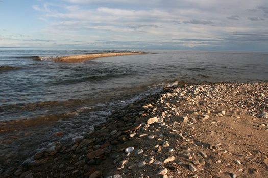 view on Baikal lake, Russia