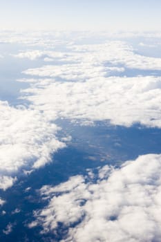 clouds - view from plane