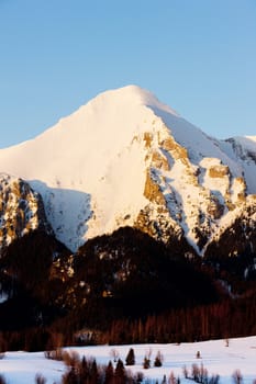 Belianske Tatry (Belianske Tatras) in winter, Slovakia