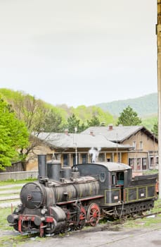 steam locomotive (126.014), Resavica, Serbia