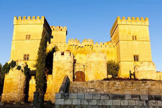 Castle of Ampudia, Castile and Leon, Spain