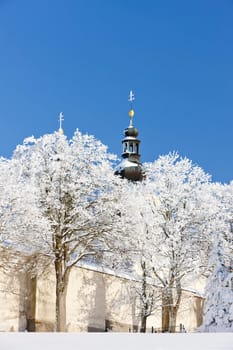 Mountain of Mother of God, Kraliky Monastery, Czech Republic