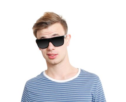 Cool guy with sunglasses