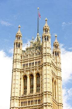 Victoria Tower, Westminster Palace, London, Great Britain