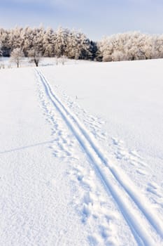 winter landscape, Czech Republic
