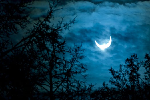solar eclipse, January 4th 2011