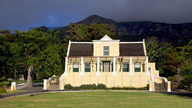 Tokai Manor House, headquarters of Table Mountain National Park and a fine example of Cape Dutch architecture, dates back to 1796.