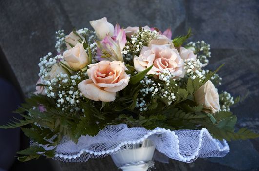 romantic wedding bouquet