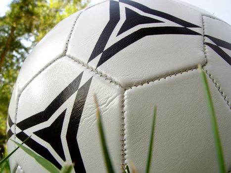 close up of football                             