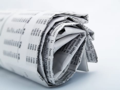 Roll of newspaper