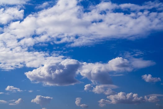 Clouds on Sky for Use as Background