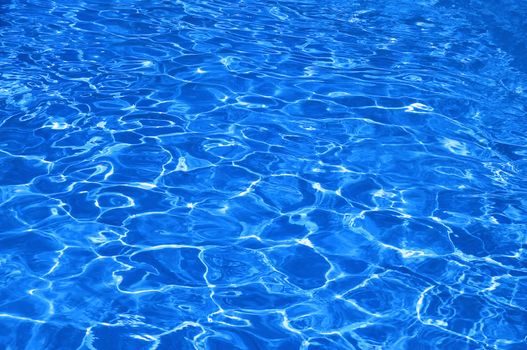 blue water