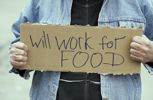 Will work for food
