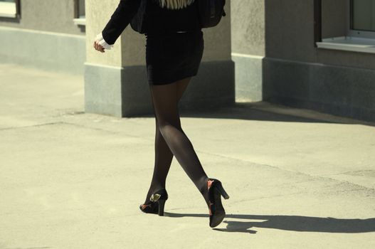 woman legs