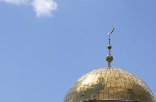 upper part of the mosque