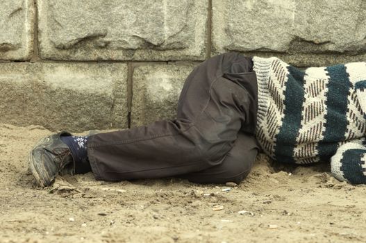 sleep on the street