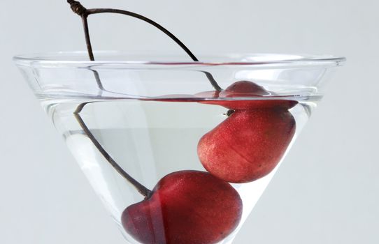 club cocktail(focus on the cherry)