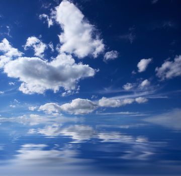 sky with water