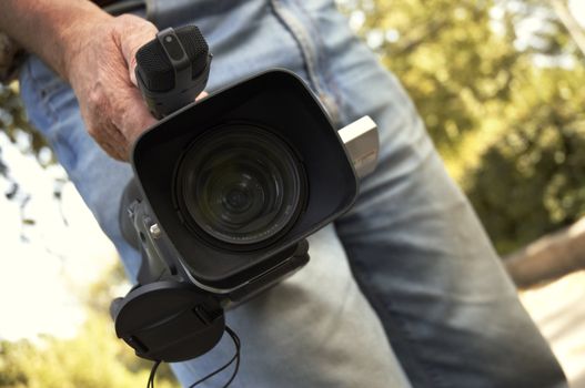 video shooting(special photo f/x,focus poit on the lens)