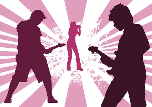 music band (great for any design,made from my images)