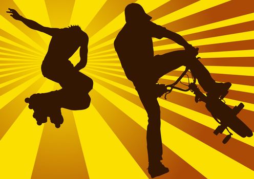 active teens (great for any design,made from my images)