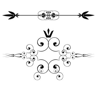 design isolated on the white background