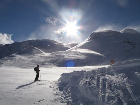 Les Deux Alpes snowstorm