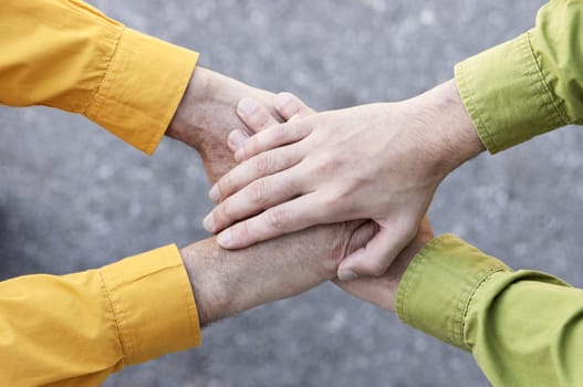 united hands