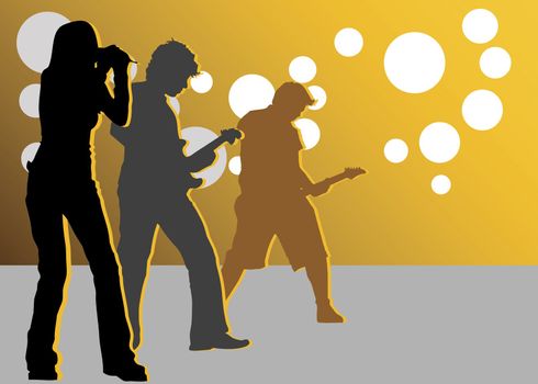 on the concert