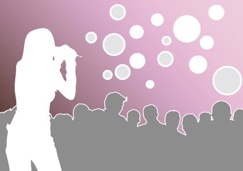 on the concert