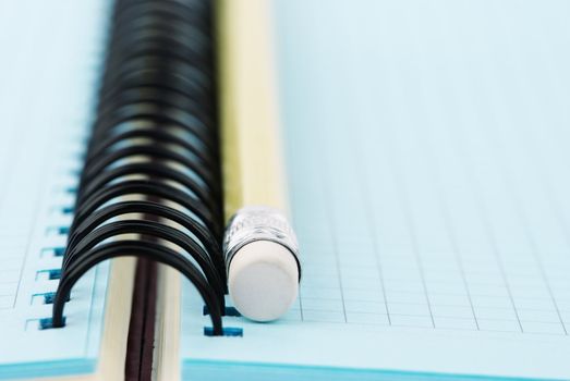 empty space for your text,specil photo f/x,focus point on metal part of the pencil